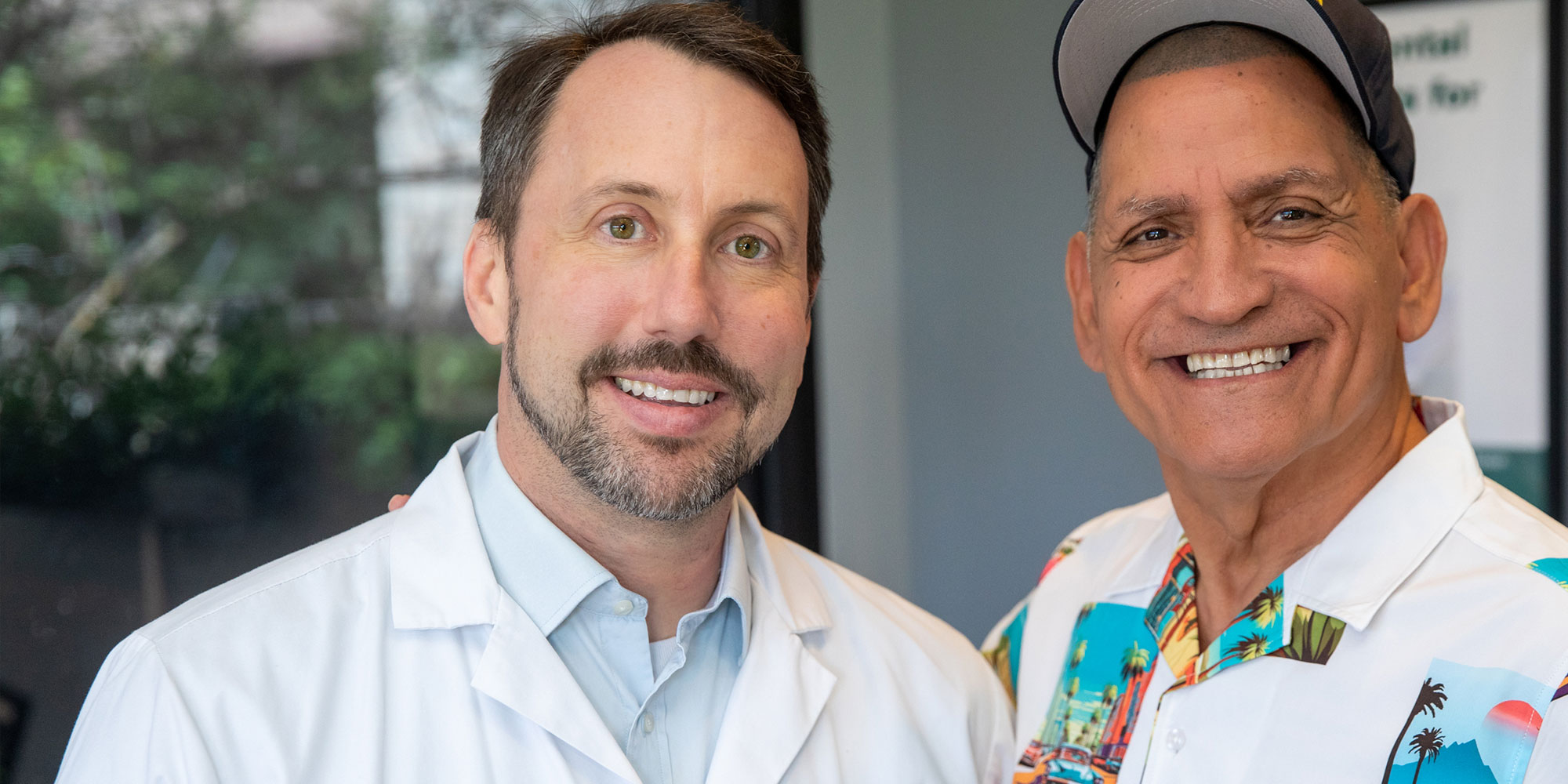 Patient and Doctor Smiling